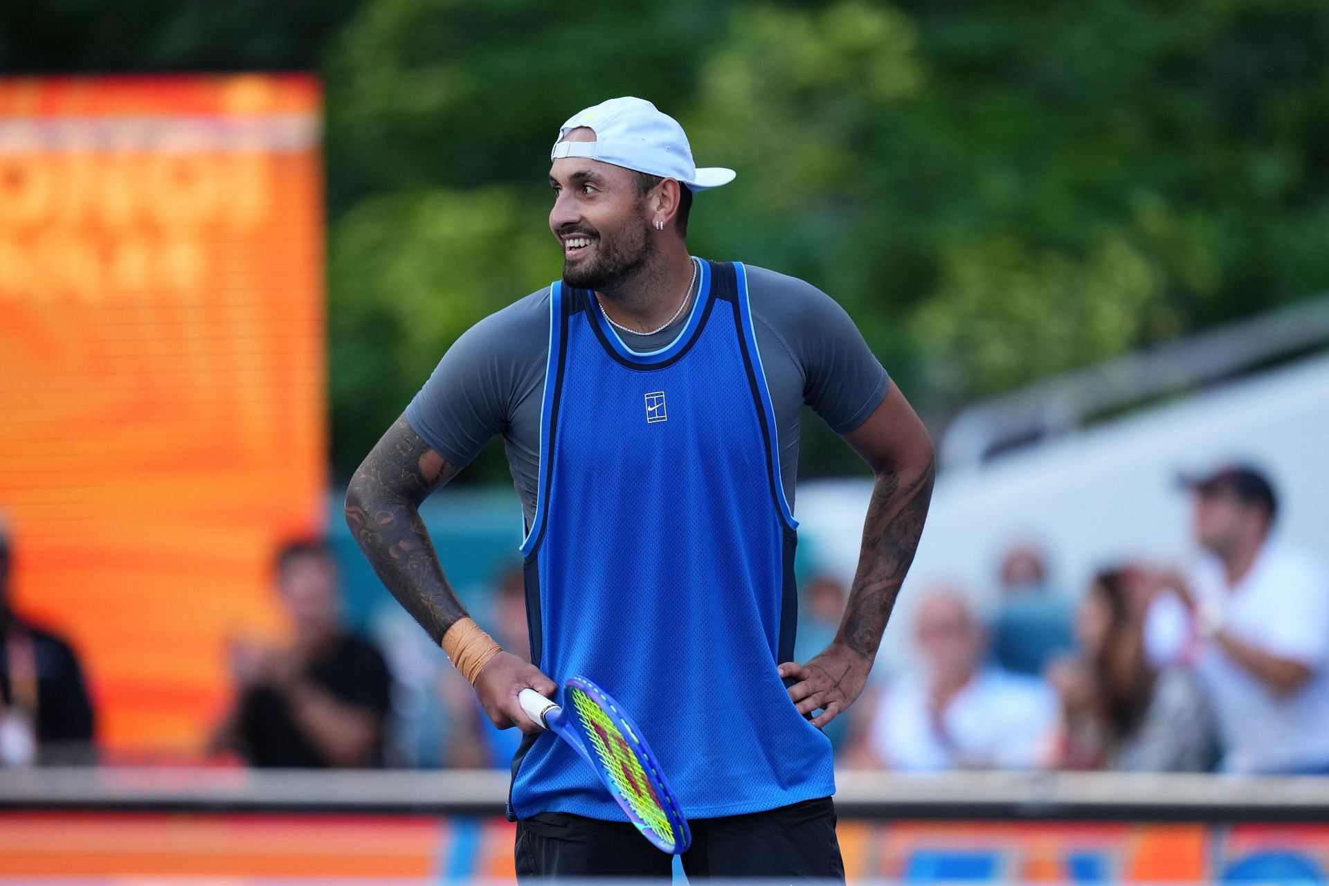 Nick Kyrgios at the Miami Open 2025. (Photo: Getty)